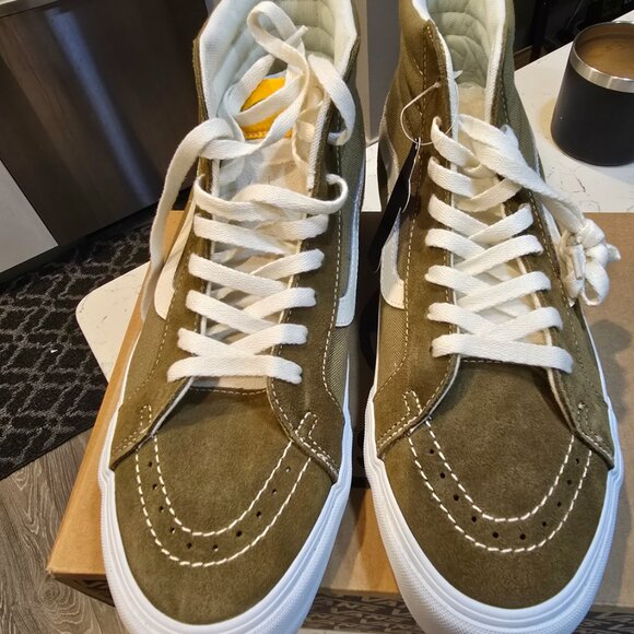 Vans Vault SK8-HI VR3 LX Butternut / Citrus VN0A5EE3B76 MENS SIZE 12 NEW - Picture 5 of 15